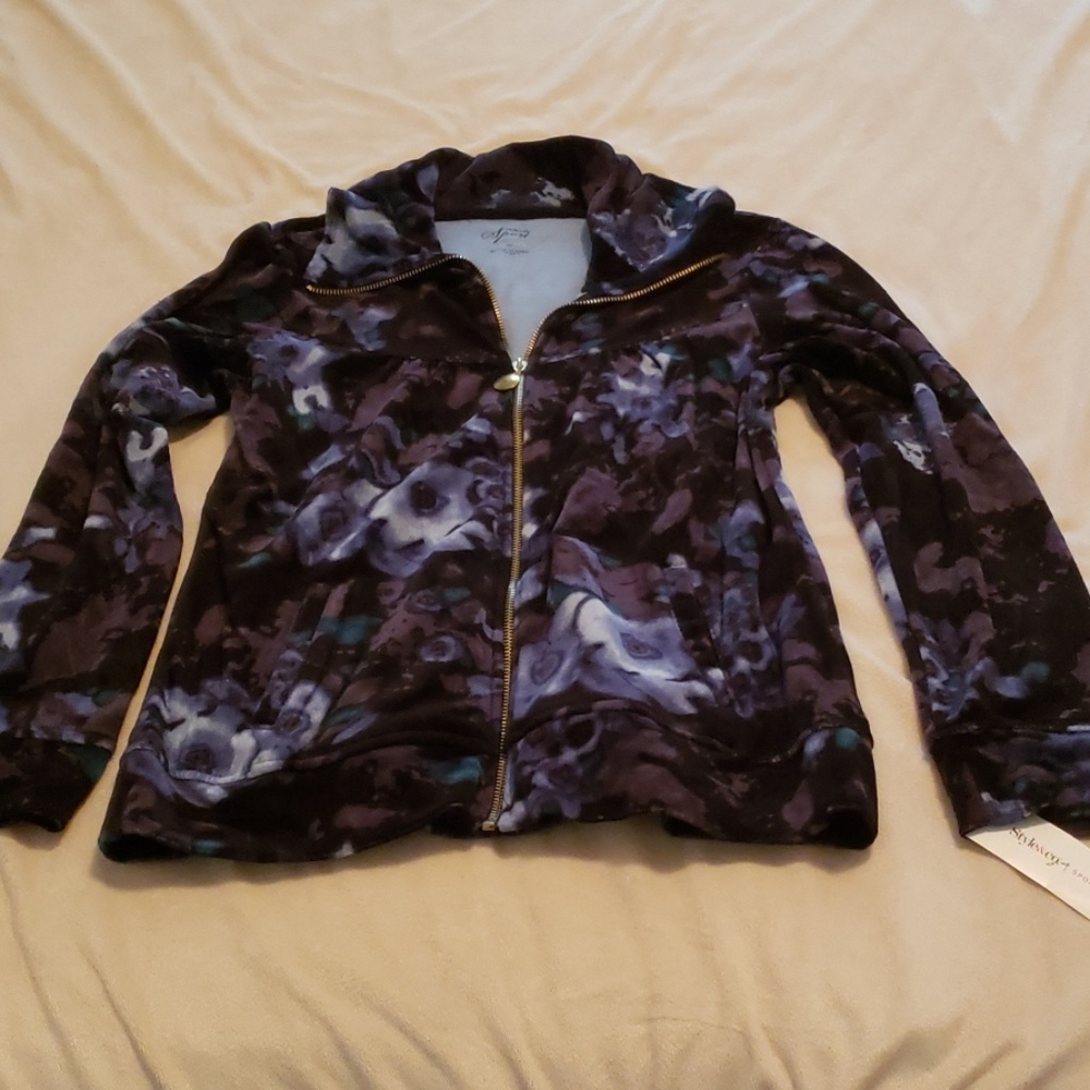 Zip up sport jacket